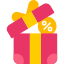 Deals and savings icon