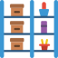 Clean and convenient stores icon